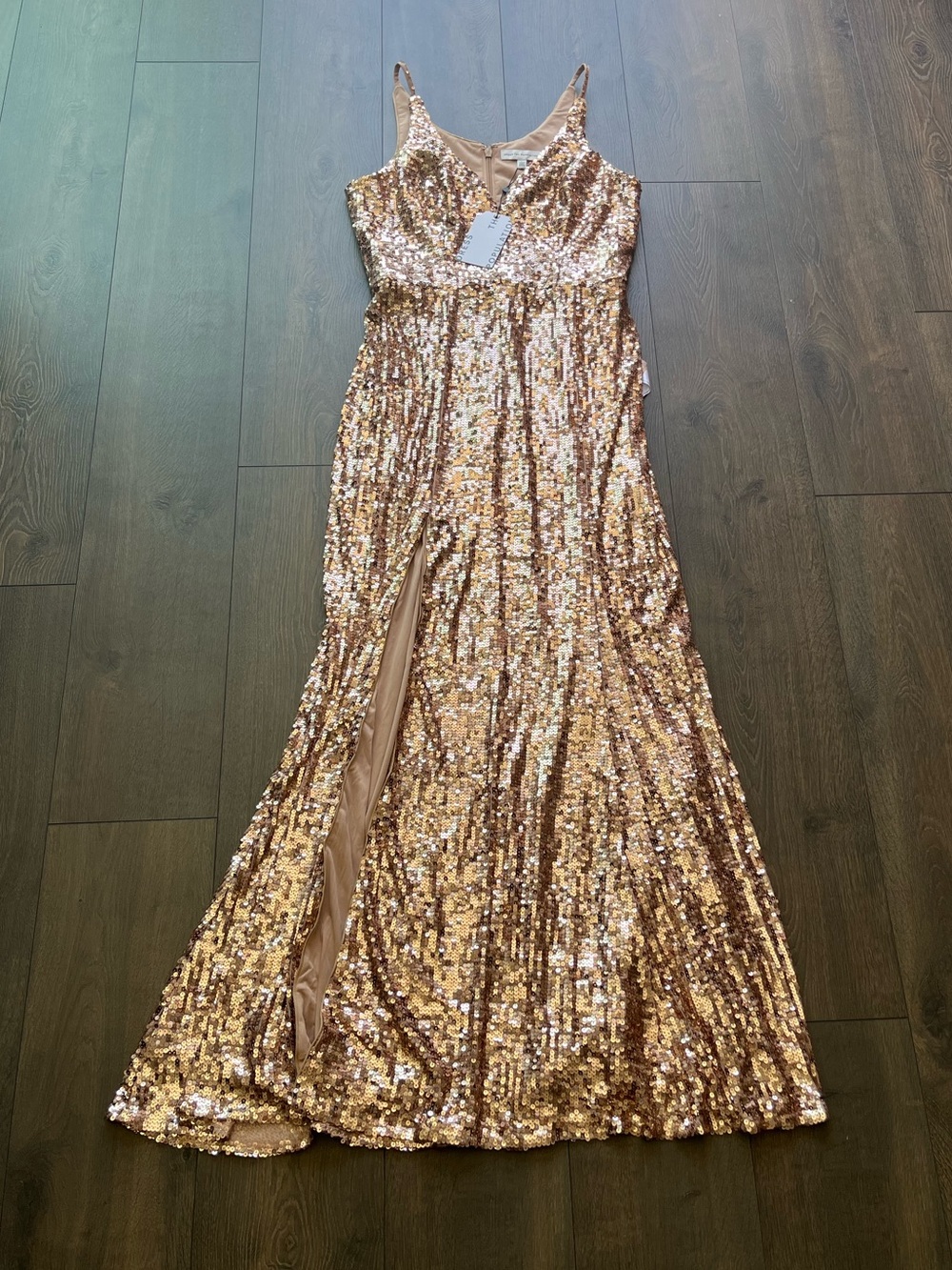 Dress the Population Sequin Gown - Picture 3 of 15